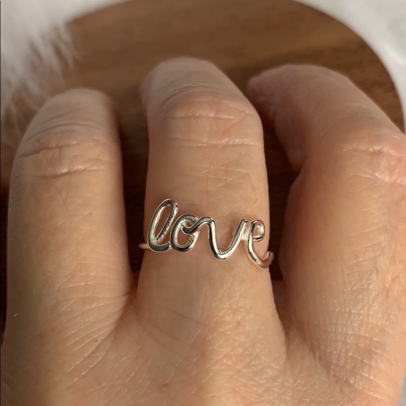 Sterling silver ring size 7 - Picture 7 of 7